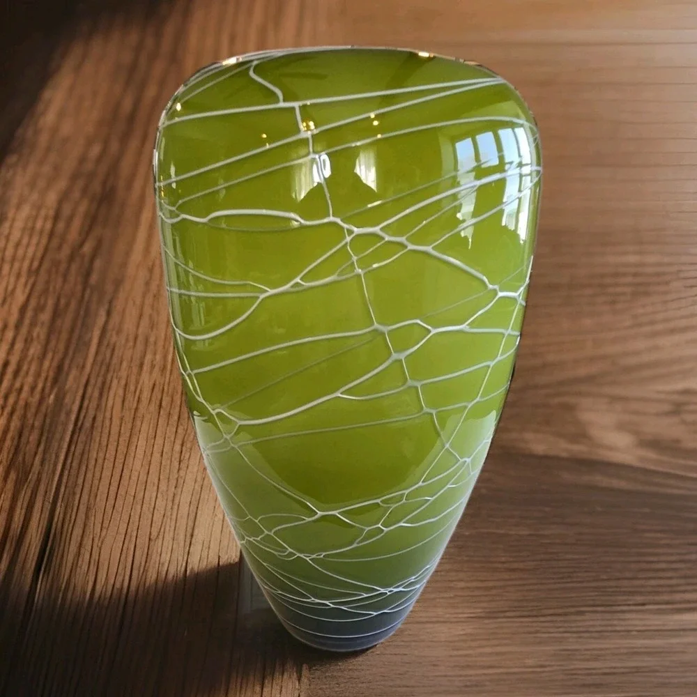 Vintage Murano Style Art Glass Vase 16